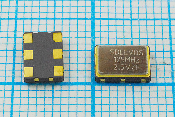 гк 125000 \\SMD07050C6\LVDS\2,5В\SOC7_LVDS\SDE --- Кварцевые генераторы