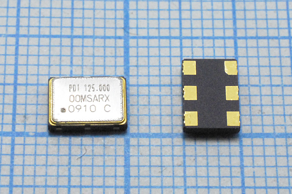 гк 125000 \\SMD07050C6\PECL\3,3В\PE07C12500MSARX\ --- Кварцевые генераторы