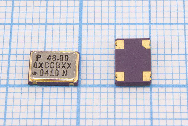 гк 48000 \\SMD07050C4\T/CM\2,5В\OC7E48000XCCBXX\ --- Кварцевые генераторы