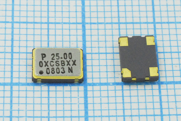 гк 25000 \\SMD07050C4\T/CM\3,3В\OC7E25000XCSBXX\ --- Кварцевые генераторы
