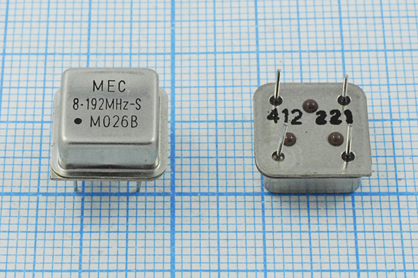 гк 8192 \\HALF\T/CM\3,3В\MO-26B-S\MEC --- Кварцевые генераторы