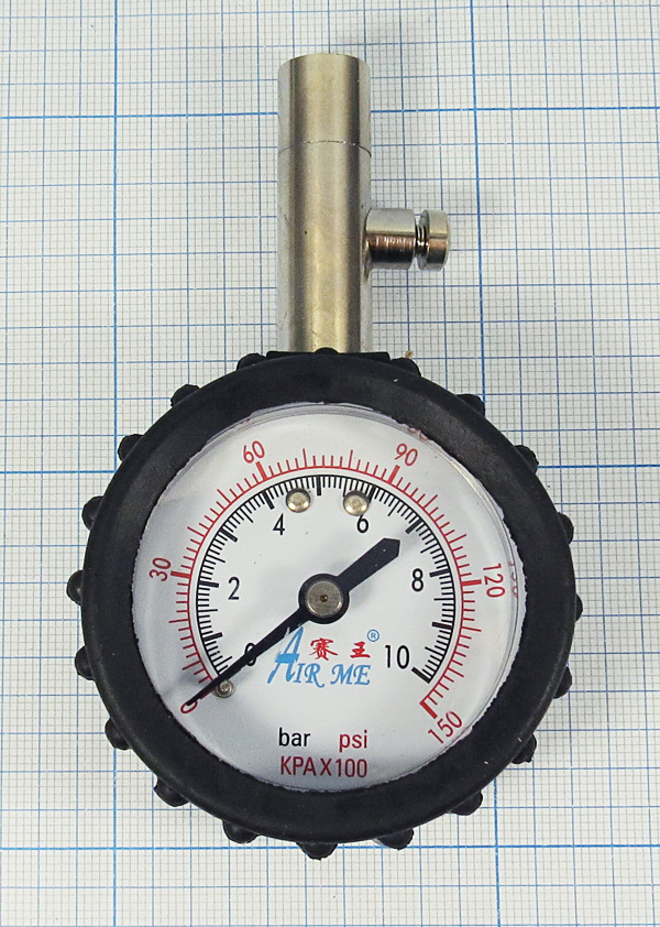 манометр авто\10bar/150psi\\60мм\FLX-23 --- 