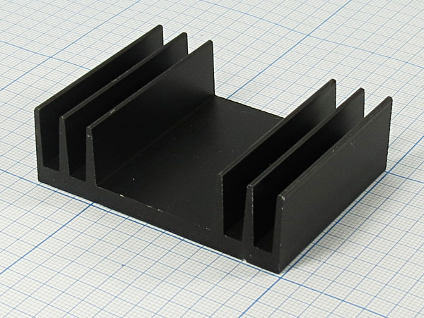 охладитель  50x 65x 20\F11\\Al\чер\BLA055-50\ --- Охладители (радиаторы охлаждения)