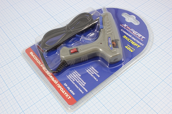 термопистолет\d 7,4\ 40Вт\Пкл+IL\\XP-HL404W\X-Pert --- Термопистолеты и клеи