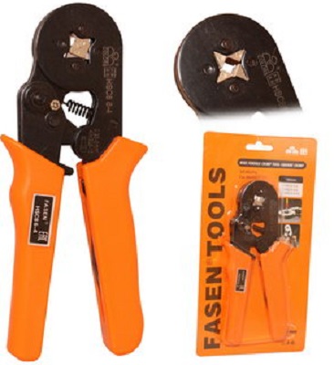 клещи обж д/нак/каб HSC8  6-4\0,25-6мм2\AWG23-10 --- Клещи обжимные, зачистные