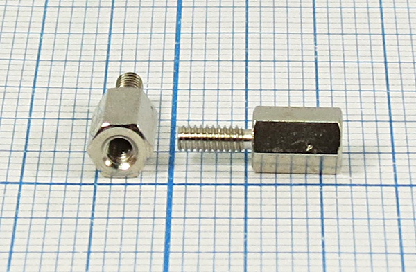 стойка L 6,0\М2x5-М2\S4\Ni\\PCHSN2 --- Стойки