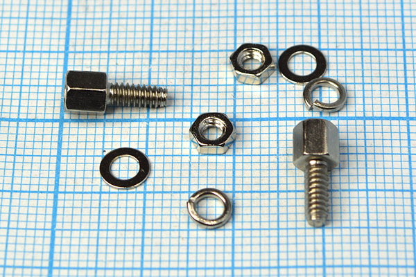 стойка L 5,0\М3x 8-М3\S5\мет\набор 100шт\SCR-10 --- 