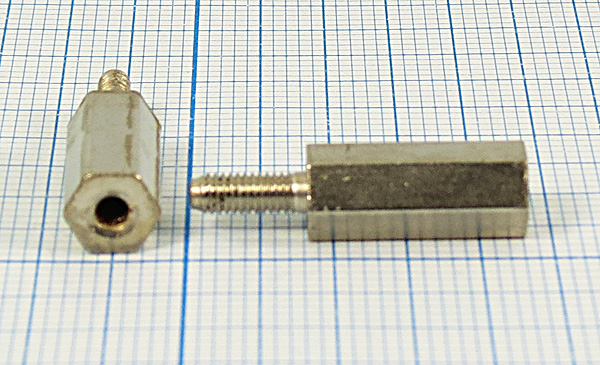 стойка L15,0\М3x6-М3\S5\лат&Ni\\PCHSN --- Стойки