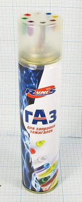 газ д/горелок \ 250мл\\\баллон --- 