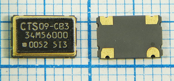 гк 34560 \\SMD07050C4\T/CM\3,3В\CB3LV-5I\CTS --- Кварцевые генераторы