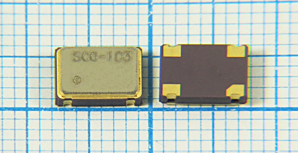 гк 4000 \\SMD07050C4\T/CM\3,3В\SCO-103\бм --- Кварцевые генераторы