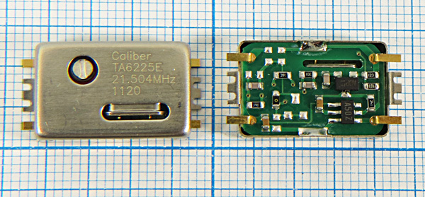 гк 21504 \TCXO\SMD210120M6\T/CM\5В\TA6225E\CALIBER --- Кварцевые генераторы