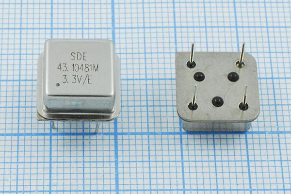 гк 43104,81 \\HALF\T/CM\3,3В\OSC8\SDE --- Кварцевые генераторы