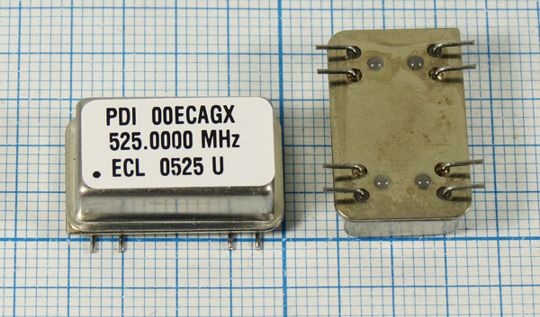 гк 525000 \\FULL-SMD-8C\PECL\3,3В\O14SC52500ECAGX\ --- Кварцевые генераторы