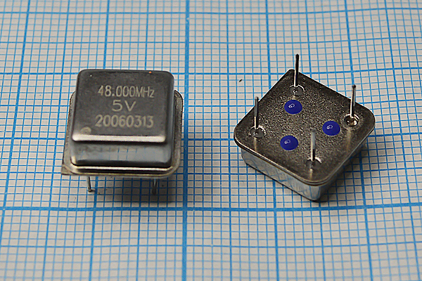 гк 48000 \\HALF\ \5В\\(48.000MHz 5V) --- Кварцевые генераторы