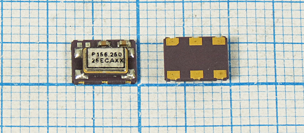 гк 156250 \\SMD07050C6\PECL\3,3В\LV07C15625ECAXX\ --- Кварцевые генераторы