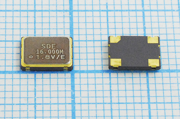 гк 16000 \\SMD07050C4\CM\1,8В\SOC7\SDE --- Кварцевые генераторы