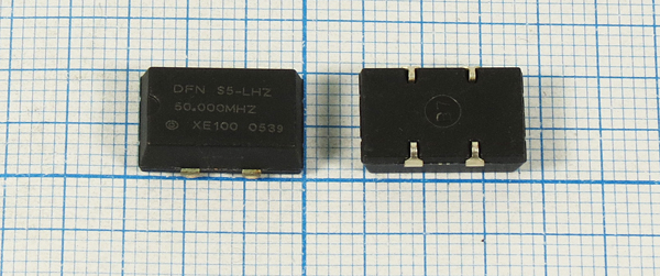 гк 50000 \\SMD14098P4\CM\3,3В\DFN_S5-LHZ-XE100\ --- Кварцевые генераторы