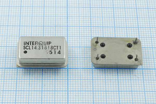 гк 14318,18 \\FULL\ \\SCL\INTERQUIP бу --- Кварцевые генераторы