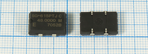 гк 48000 \\SMD14098P4\TTL\5В\SG-615PTJ-C\EPSON --- Кварцевые генераторы