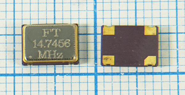 гк 14745,6 \\SMD07050C4\T/CM\3,3В\FXO-SM7\FT --- Кварцевые генераторы