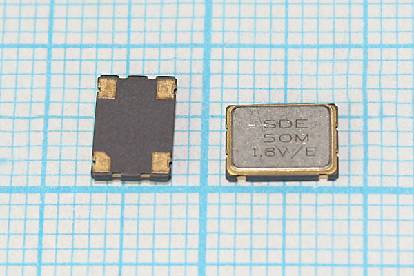 гк 50000 \\SMD07050C4\CM\1,8В\SOC7\SDE --- Кварцевые генераторы