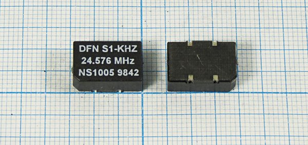 гк 24576 \\SMD14098P4\T/CM\5В\DFN_S1-KHZ\ --- Кварцевые генераторы