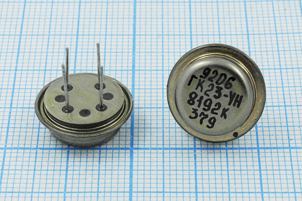 гк 8192 \VCXO\ТО-1(4)\SIN\6,3В\ГК23-УН\бу --- Кварцевые генераторы