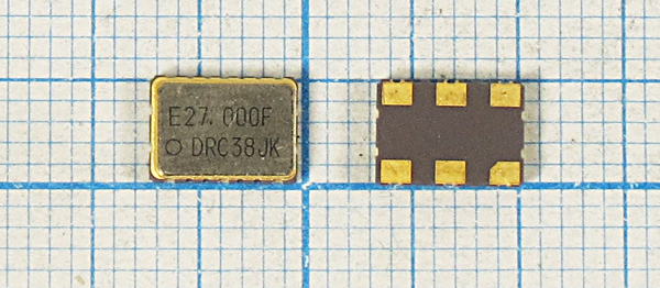 гк 27000 \VCXO\SMD07050C6\CM\3,3В\VG-4231CA DRC\ --- Кварцевые генераторы