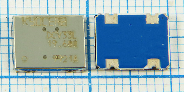 гк 19680 \VCTCXO\SMD09070C4\SIN\3,3В\KT14-DCV33L\ --- Кварцевые генераторы