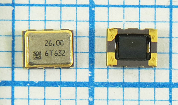 гк 26000 \VCTCXO\SMD03225C4\SIN\2,8В\KT21P-EEU28A\ --- Кварцевые генераторы