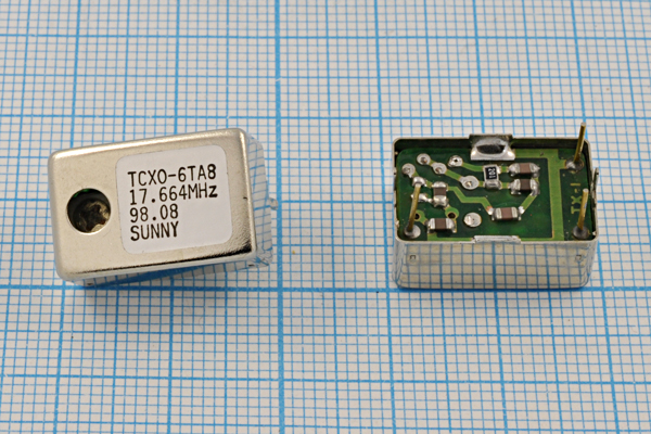гк 17664 \TCXO\18x12x8\SIN\5В\TCXO-6TA8\ --- Кварцевые генераторы