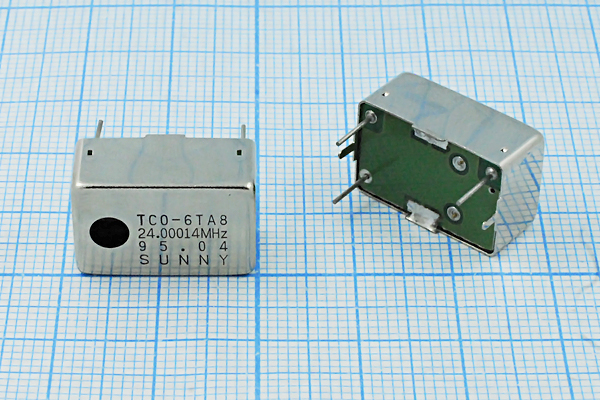гк 24000,14 \TCXO\18x12x8\SIN\5В\TCXO-6TA8\SUNNY --- Кварцевые генераторы