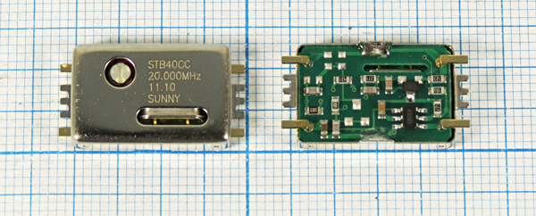 гк 20000 \TCXO\SMD210120M6\T/CM\5В\STB40CC\SUNNY --- Кварцевые генераторы