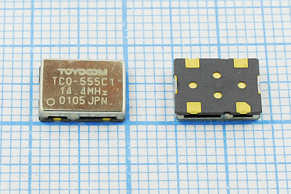 гк 14400 \VCTCXO\SMD09070C4\ \\TCO-555C1\TOYOCOM --- Кварцевые генераторы