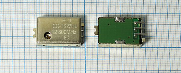 гк 12800 \TCXO\SMD210120C3\SIN\3,3В\CO-TS27HU\JAUC --- Кварцевые генераторы