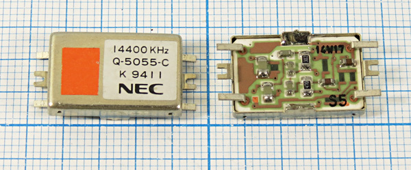 гк 14400 \TCXO\SMD210120M6\SIN\5В\Q-5055-C\NEC --- Кварцевые генераторы