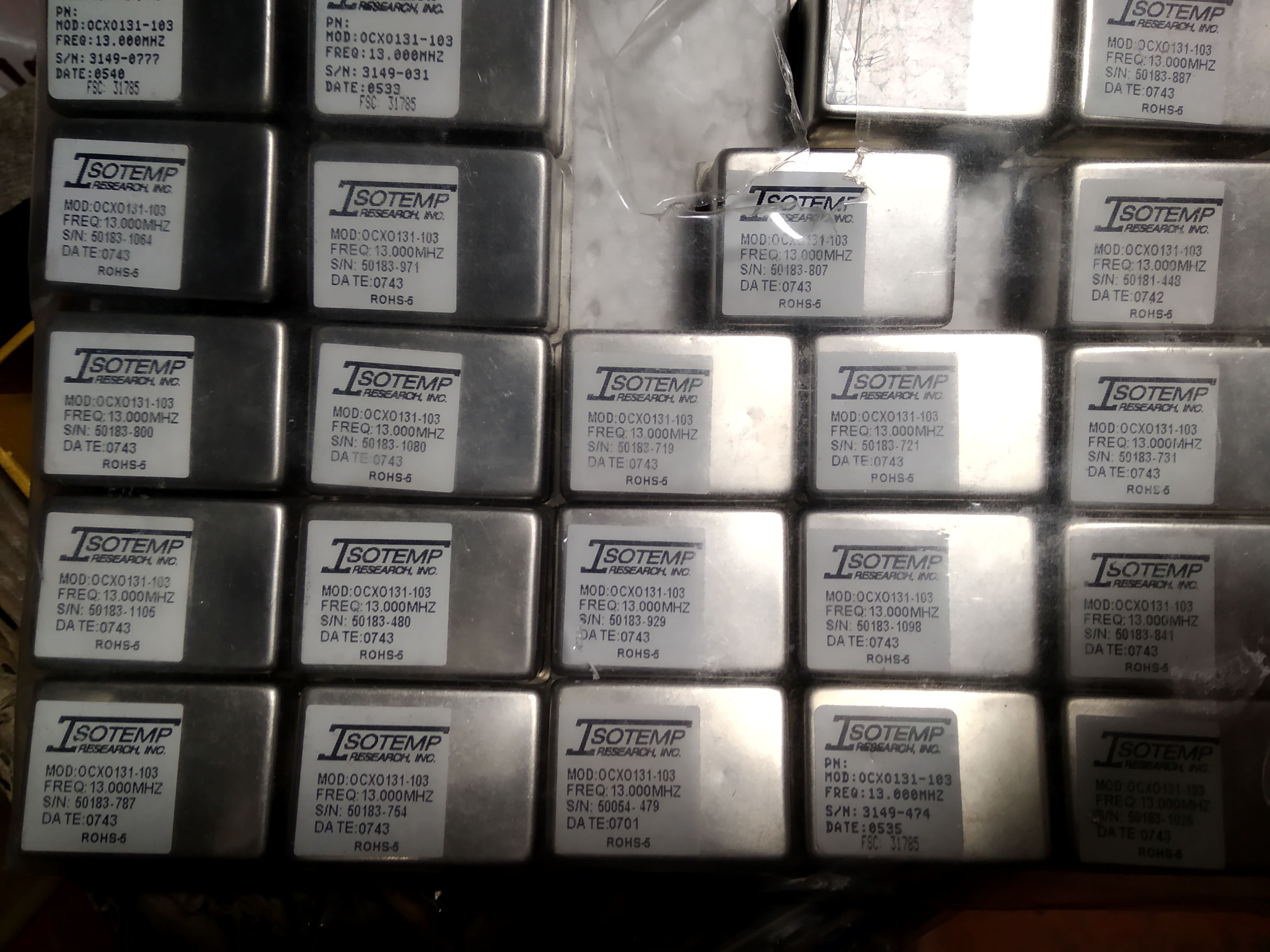 гк 13000 \OCXO\36x27x19\SIN\12В\OCXO-131-103\ --- Кварцевые генераторы