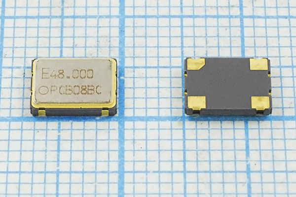 гк 48000 \\SMD07050C4\CM\3,3В\SG-8002CA-PCB\ --- Кварцевые генераторы