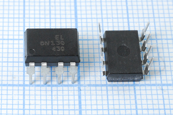 оптрон \2000%\0,5мА\DIP8\6N139\оптопара транзистор --- Оптроны(оптопары)