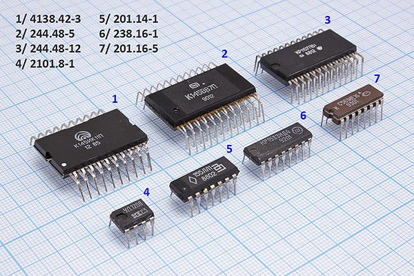 МС К554СА2\DIP-14\ --- Микросхемы