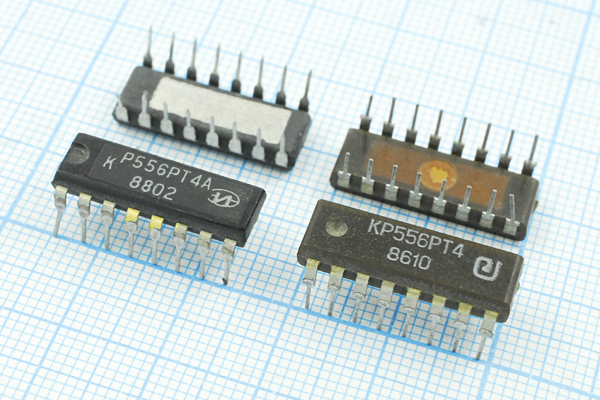 МС К556РТ4А\DIP-16\ --- Микросхемы