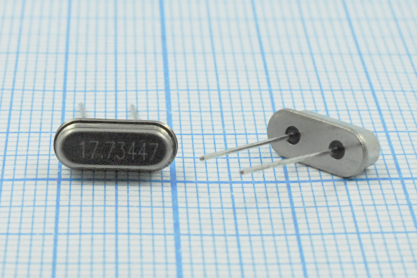17734,475 \HC49S3\10\ 15\ 50/-40~85C\\1Г (17.73447 --- Кварцевые резонаторы (пьезокерамические, диэлектрические, ПАВ (SAW), резонаторы из других пьезоматериалов)