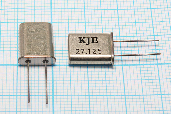 27125 \HC49U\20\ 15\\\3Г (KJE) --- Кварцевые резонаторы (пьезокерамические, диэлектрические, ПАВ (SAW), резонаторы из других пьезоматериалов)