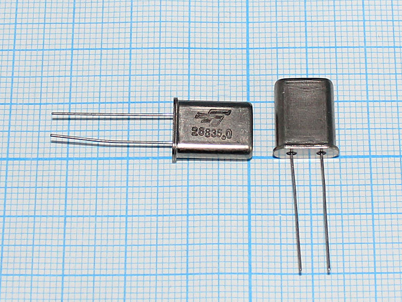 26835 \HC49U\S\ 30\\\3Г (26,835) --- Кварцевые резонаторы (пьезокерамические, диэлектрические, ПАВ (SAW), резонаторы из других пьезоматериалов)