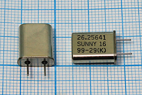 26256,41 \HC49U\16\\\SA[SUNNY]\1Г 5мм --- Кварцевые резонаторы (пьезокерамические, диэлектрические, ПАВ (SAW), резонаторы из других пьезоматериалов)