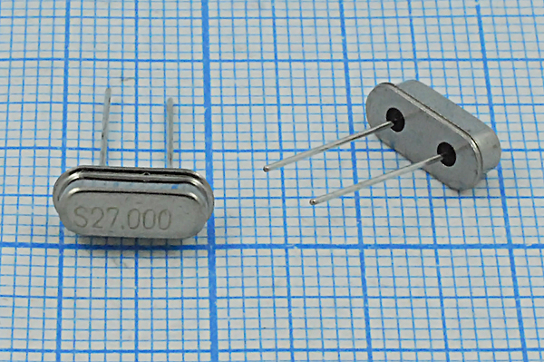 27000 \HC49S3\16\ 30\ 30/-10~60C\49S[SDE]\1Г --- Кварцевые резонаторы (пьезокерамические, диэлектрические, ПАВ (SAW), резонаторы из других пьезоматериалов)