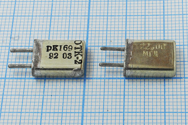 22000 \HC25U\S\ 30\ 40/-40~70C\РК169МА-8ВТ\3Г --- Кварцевые резонаторы (пьезокерамические, диэлектрические, ПАВ (SAW), резонаторы из других пьезоматериалов)