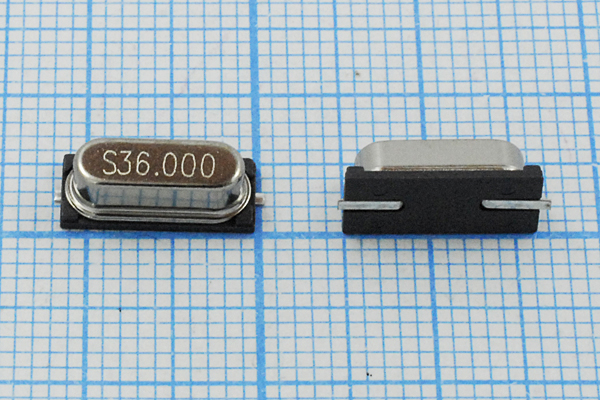 36000 \SMD49S4\16\ 20\\49S-SMD\1Г (S36.000) --- Кварцевые резонаторы (пьезокерамические, диэлектрические, ПАВ (SAW), резонаторы из других пьезоматериалов)
