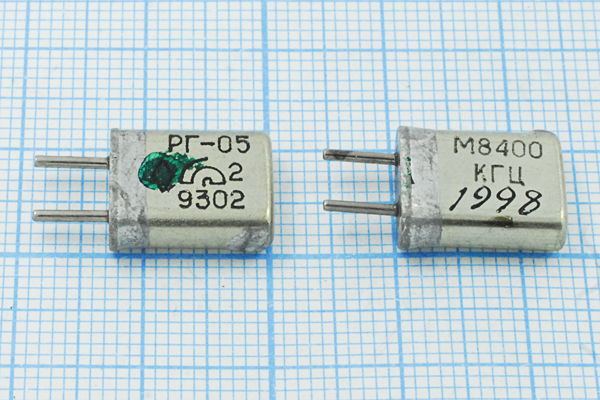 8400 \HC25U\\\\РГ05МА\1Г --- Кварцевые резонаторы (пьезокерамические, диэлектрические, ПАВ (SAW), резонаторы из других пьезоматериалов)